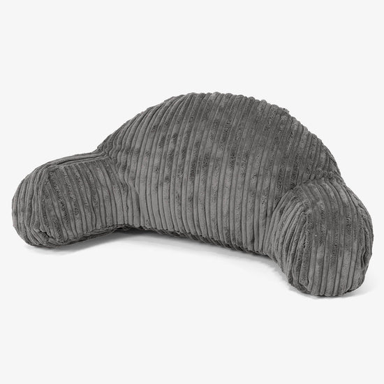 Children's High Back Support Cuddle Cushion - Cord Graphite Grey 01