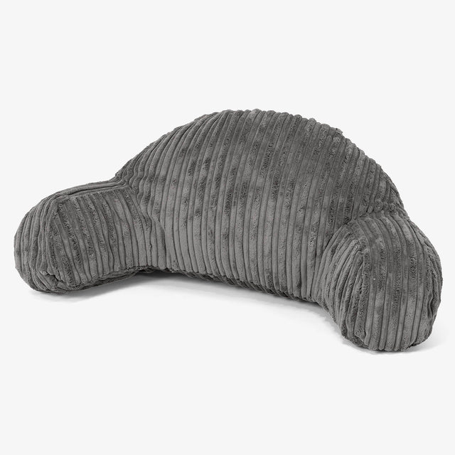 Children's High Back Support Cuddle Cushion - Cord Graphite Grey 01