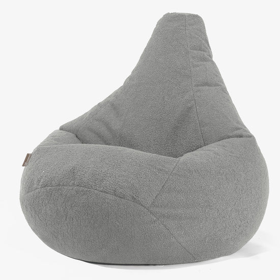 highback-bean-bag-chair-boucle-grey 02