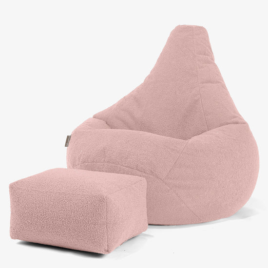 highback-bean-bag-chair-boucle-pink 01