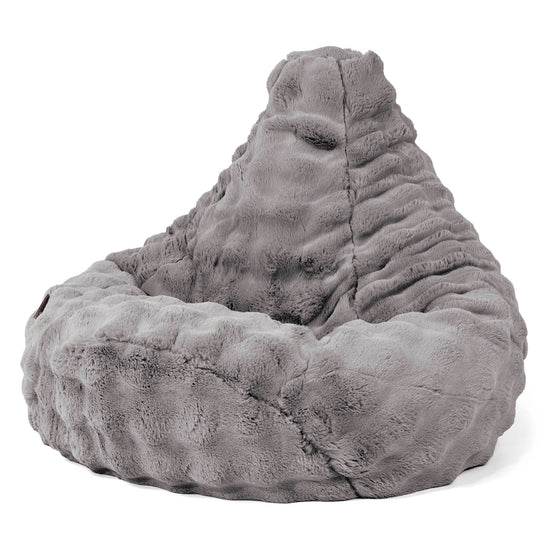 highback-bean-bag-chair-bubble-faux-fur-grey 02