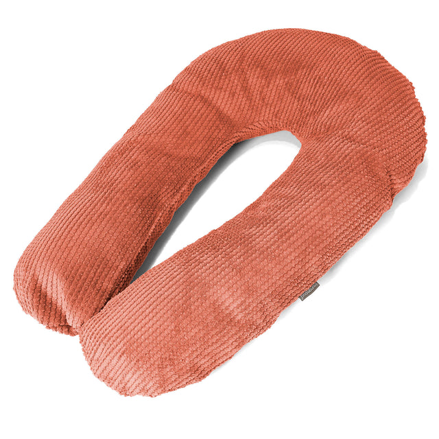 Hug Pillow - Pom Pom Pumpkin Orange 01