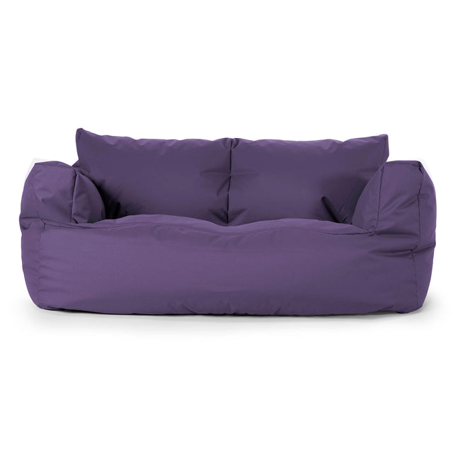 Josephine Sofa Bean Bag - Outdoor Easy Care Purple 01