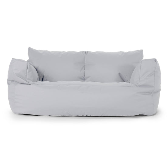 Josephine Sofa Bean Bag - Outdoor Easy Care Silver Grey 01