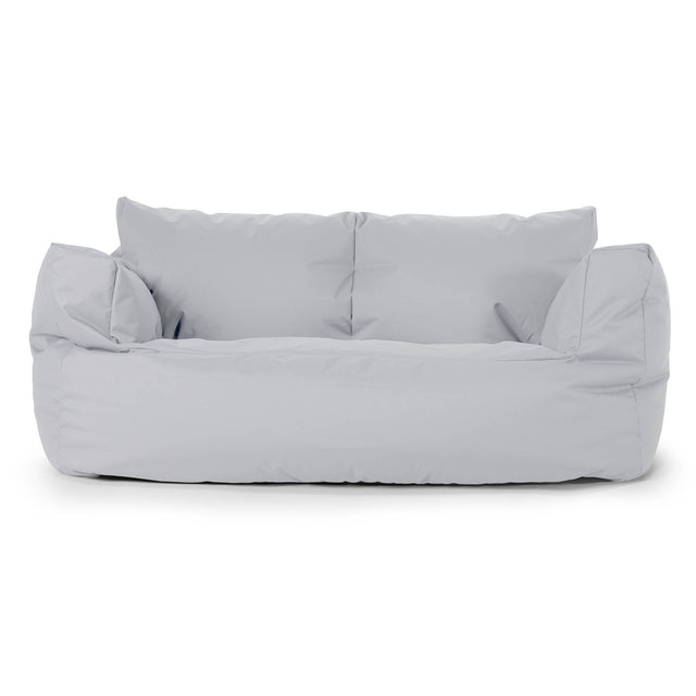 Josephine Sofa Bean Bag - Outdoor Easy Care Silver Grey 01