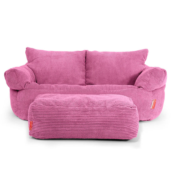 Josephine Sofa Bean Bag - Pom Pom Pink 02
