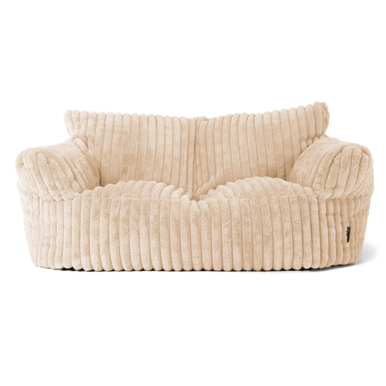 Josephine Sofa Bean Bag - Ultra Plush Cord Cream 01