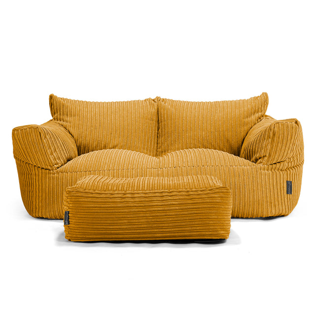 Josephine Sofa Bean Bag - Cord Golden Honey 02