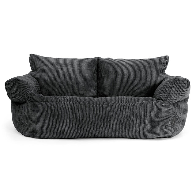 Josephine Sofa Bean Bag - Pom Pom Black 01
