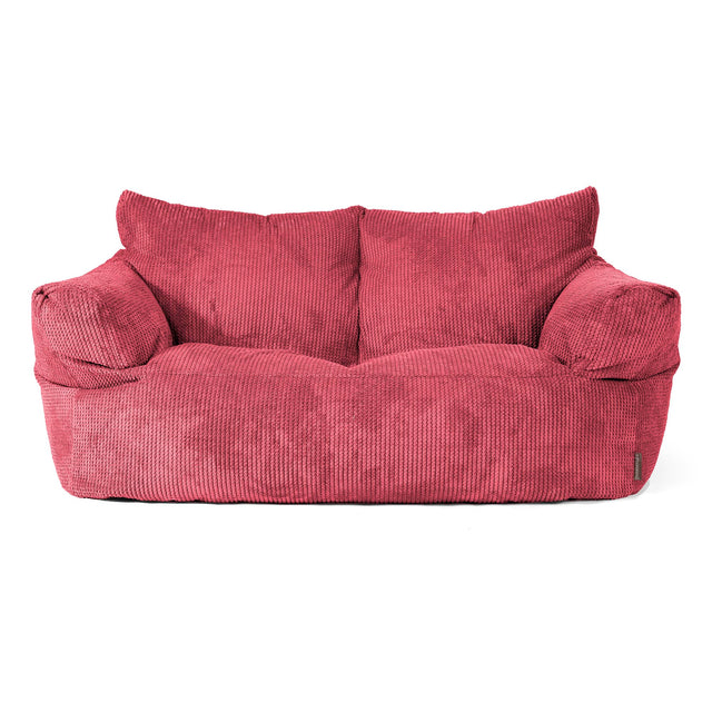 Josephine Sofa Bean Bag - Pom Pom Pastel Red 01