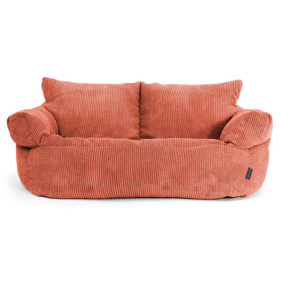 Josephine Sofa Bean Bag - Pom Pom Pumpkin Orange 01
