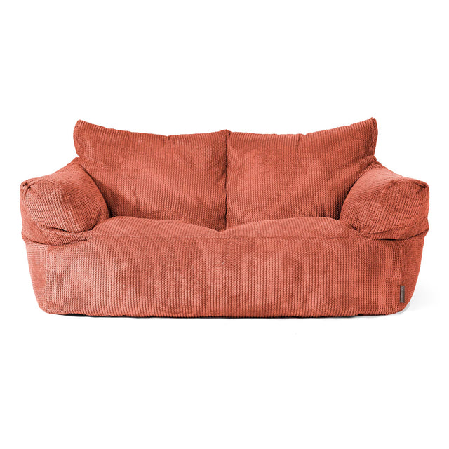 Josephine Sofa Bean Bag - Pom Pom Pumpkin Orange 01