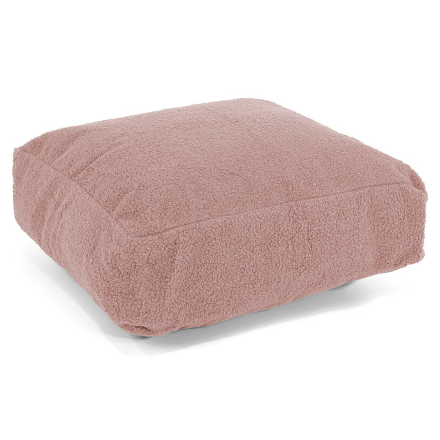 Large Floor Cushion - Boucle Pink 01