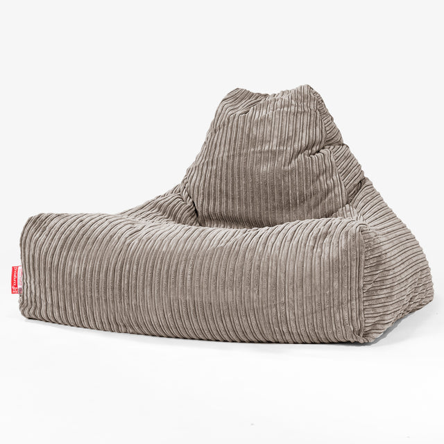 Lounger Beanbag - Cord Dovetail Grey 01