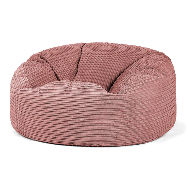 Mammoth Bean Bag Sofa - Cord Peach 01