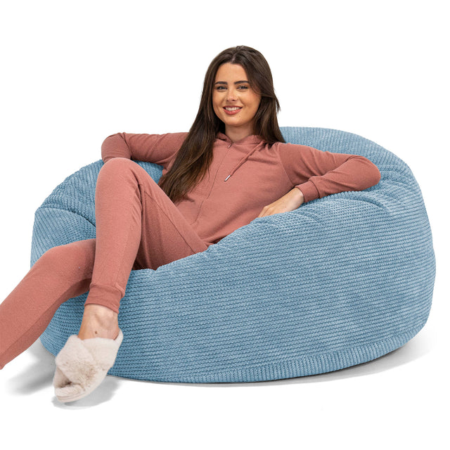 Mammoth Bean Bag Sofa - Pom Pom Sky Blue 01