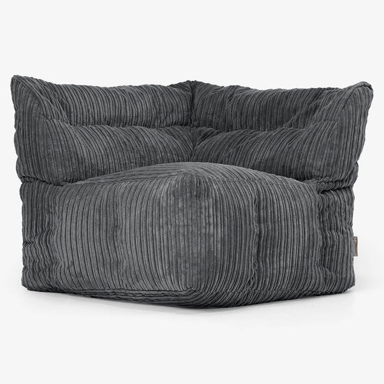 modular-sofa-bean-bag-right-corner-section-cord-black 02