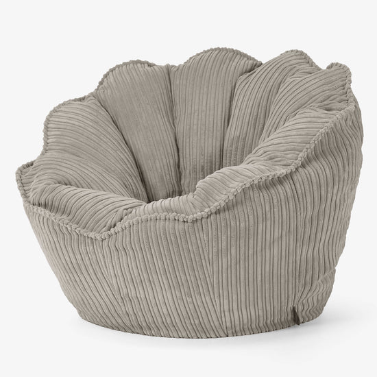 Natalia Sacco Bean Bag Chair - Cord Mink 02