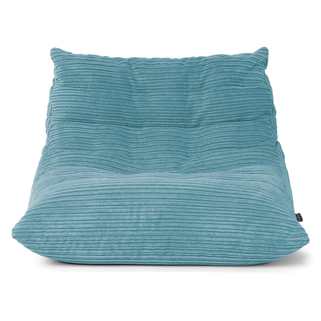 Noah Floor Chair Bean Bag - Cord Aegean 01