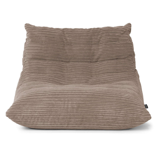 Noah Floor Chair Bean Bag - Cord Dovetail Grey 01
