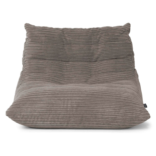 Noah Floor Chair Bean Bag - Cord Graphite 01
