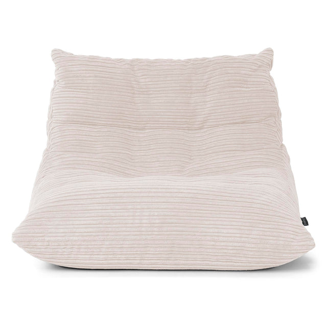 Noah Floor Chair Bean Bag - Cord Ivory 01