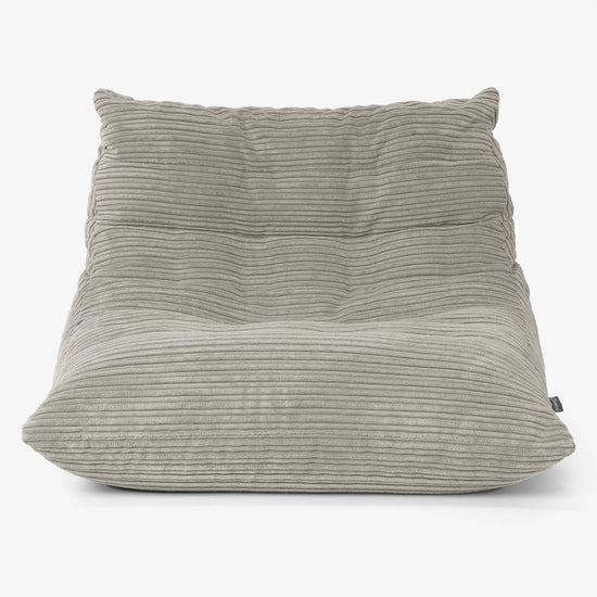 Noah Floor Chair Bean Bag - Cord Mink 01