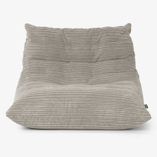 Noah Floor Chair Bean Bag - Cord Mink 01
