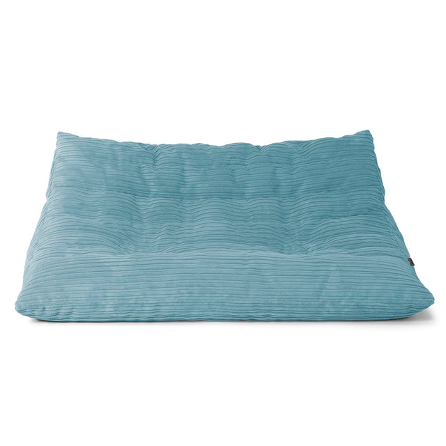 Noah Floor Sofa Bean Bag - Cord Aegean 01