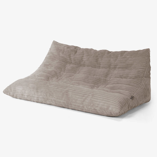 Noah Floor Sofa Bean Bag - Cord Dovetail Grey 02