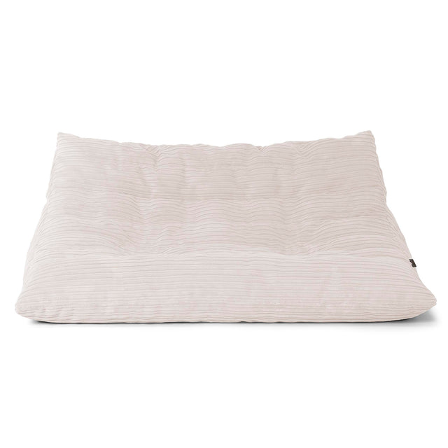 Noah Floor Sofa Bean Bag - Cord Ivory 01