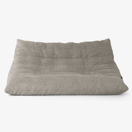 Noah Floor Sofa Bean Bag - Cord Mink 01