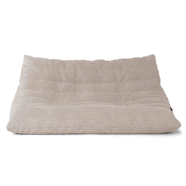 Noah Floor Sofa Bean Bag - Cord Mink 01