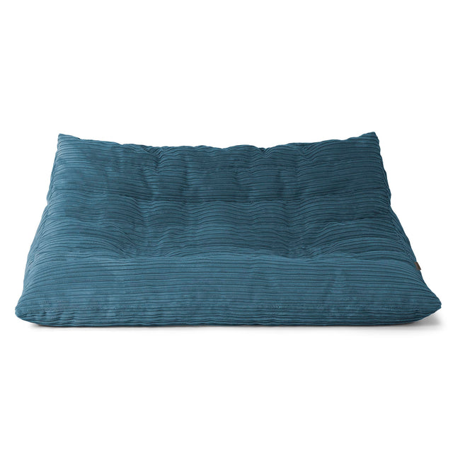 Noah Floor Sofa Bean Bag - Cord Navy 01