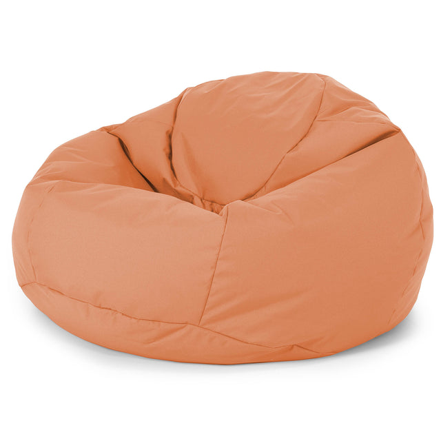 Classic Bean Bag Chair - Outdoor Easy Care Orange 01