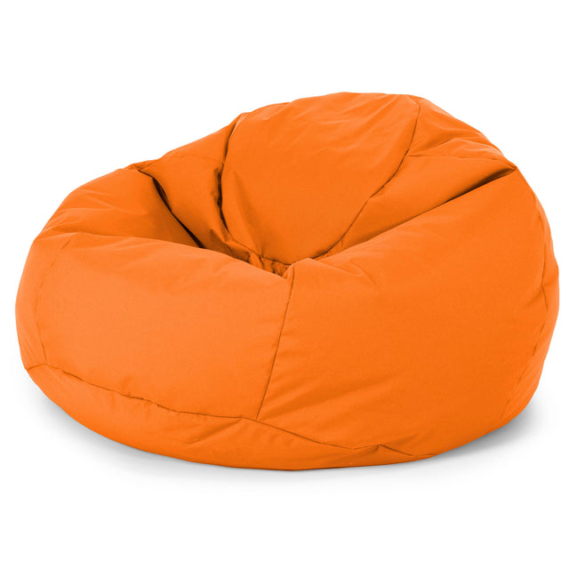 Classic Bean Bag Chair - Outdoor Easy Care Orange 01