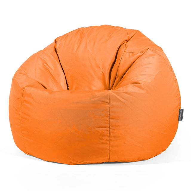 Classic Bean Bag Chair - Outdoor Easy Care Orange 01