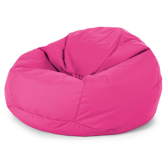 Classic Bean Bag Chair - Outdoor Easy Care Pink 01