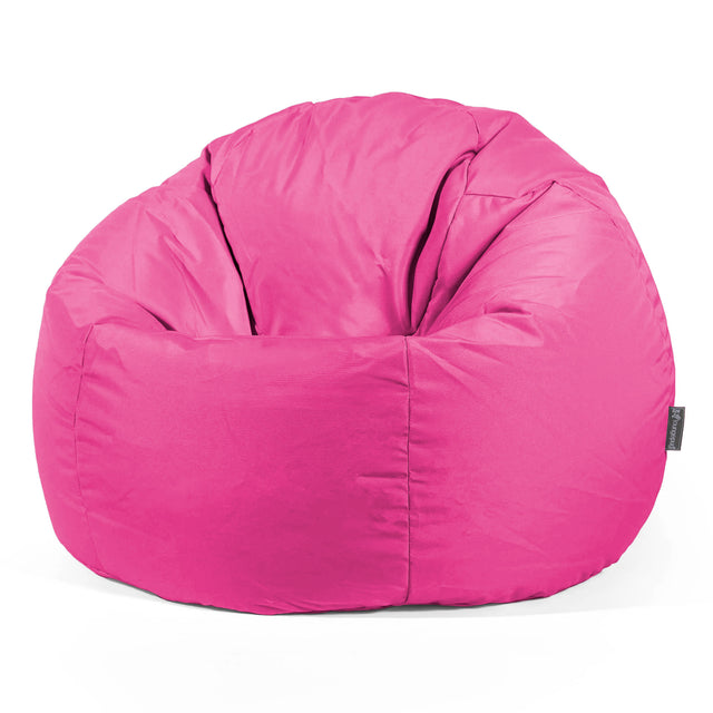 Classic Bean Bag Chair - Outdoor Easy Care Pink 01