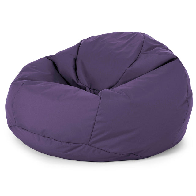 Classic Bean Bag Chair - Outdoor Easy Care Purple 01