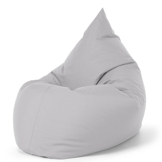 XL Pillow Beanbag - Outdoor Easy Care Silver Grey 02