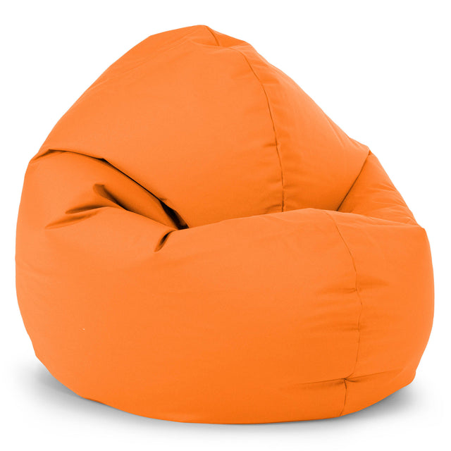 Flexforma Adult Bean Bag Chair - Outdoor Easy Care Orange 01