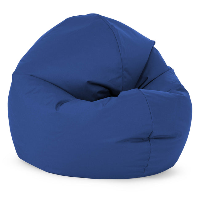 Flexforma Junior Children's Bean Bag Chair 2-14 yr - Outdoor Easy Care Navy Blue 01