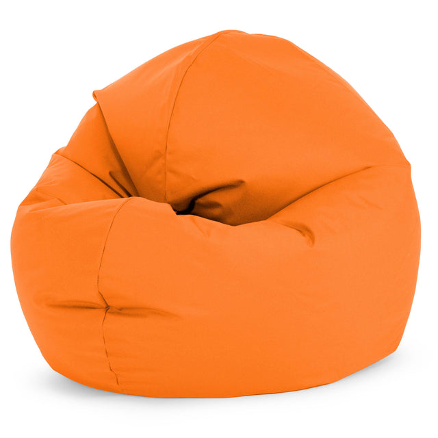 Flexforma Junior Children's Bean Bag Chair 2-14 yr - Outdoor Easy Care Orange 01