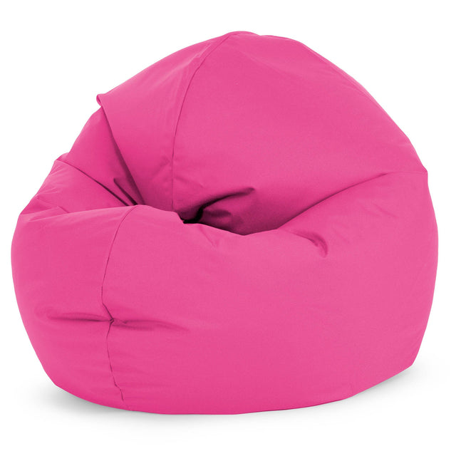 Flexforma Junior Children's Bean Bag Chair 2-14 yr - Outdoor Easy Care Pink 01