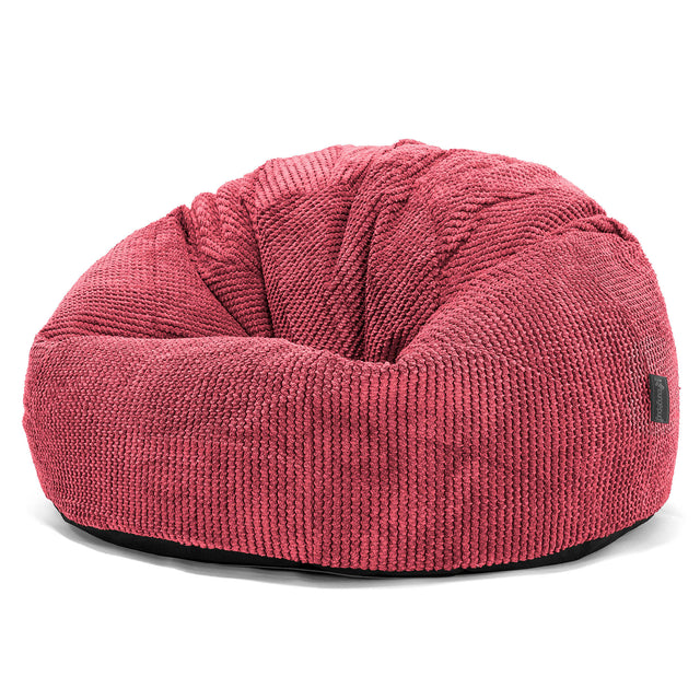 Classic Bean Bag Chair - Pom Pom Pumpkin Orange 01