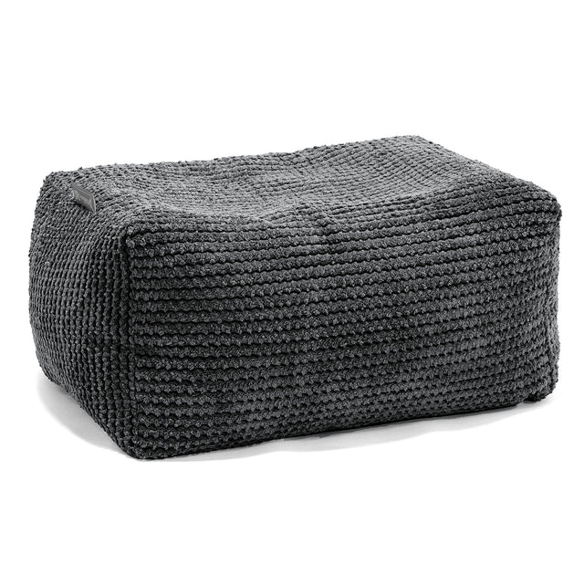 Small Footstool - Pom Pom Black 01