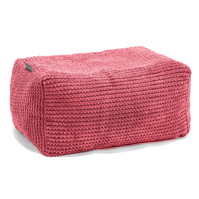 Small Footstool - Pom Pom Pumpkin Orange 01