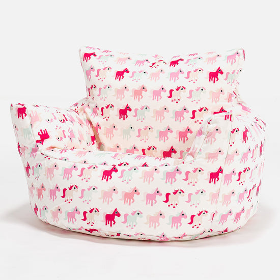 Kids Armchair Bean Bag for Toddlers 1-3 yr COVER ONLY - Replacement Bean Bag Cover 048