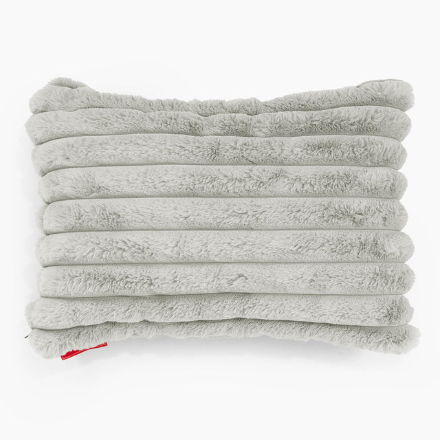 Rectangular Scatter Cushion Cover 35 x 50cm - Ultra Plush Cord Sage Green 01